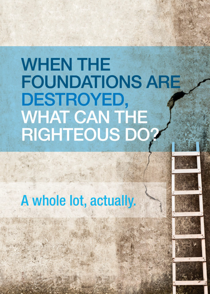 Fall Tour 2016 – When the Foundations Crumble