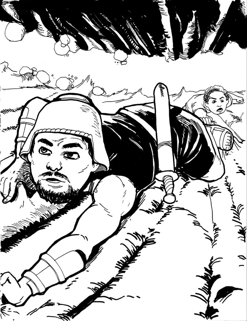 Jonathan and his armour-bearer